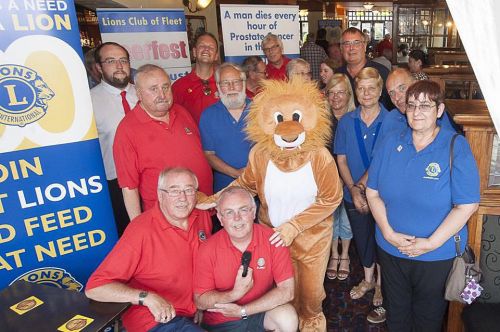 Helping Fleet Lions at their 2019 Beer Festival