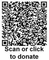 Click or Scan here to donate Click or Scan here to donate