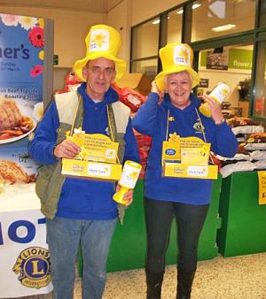 The annual Marie Curie Trust Great Daffodil appeal in Aldershot