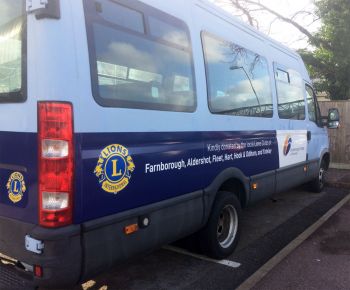 Farnborough College of Technology Minibus