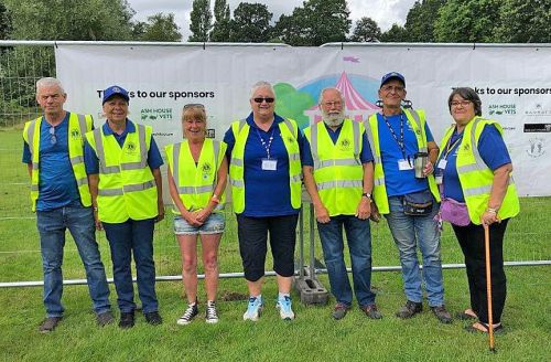 Helping marshalling at Picnic & Pop 