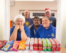 Farnborough & Aldershot Lions ready to serve the Gateway Club members